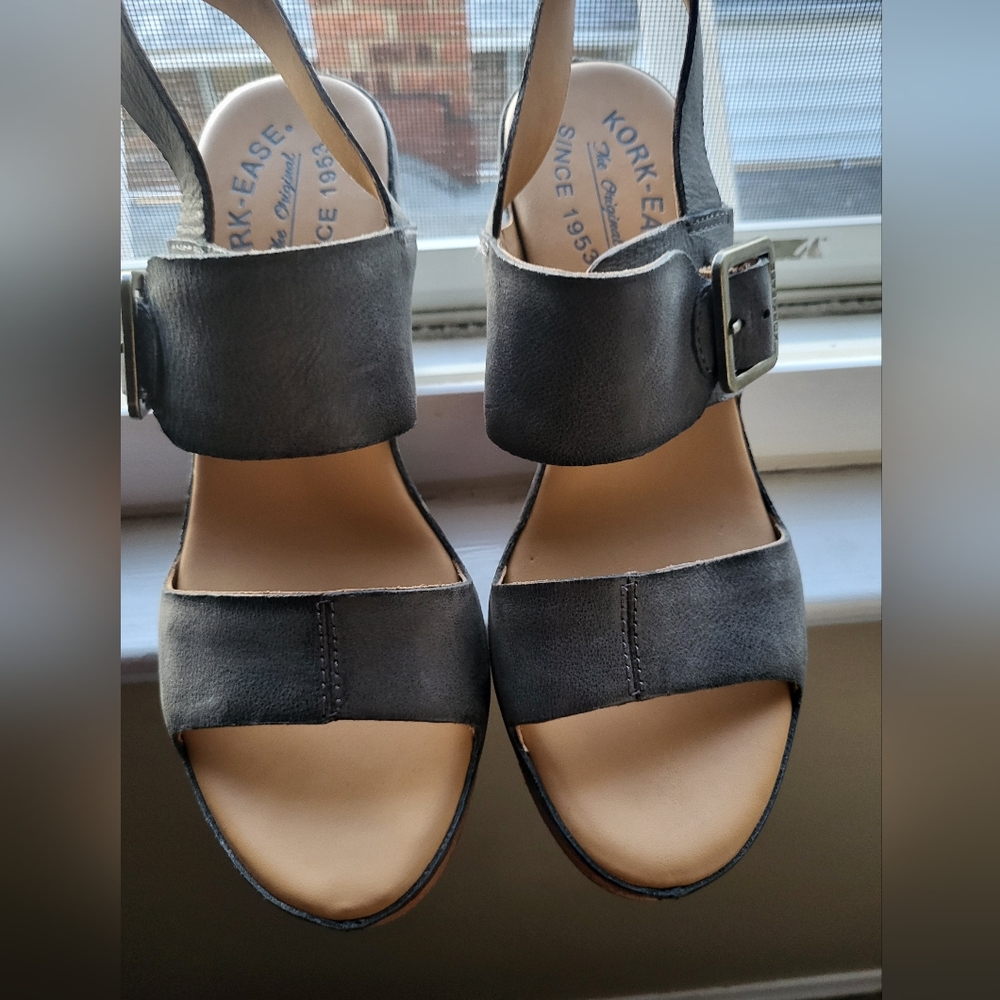Kork-Ease Women's Charcole Gray Sandals